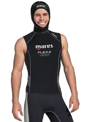 Mares Mens Flexa 5/3mm Hooded Wetsuit Vest buy online australia