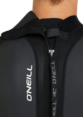 O'Neill Mens Reactor II 3/2mm Back Zip Short Sleeve Steamer Wetsuit