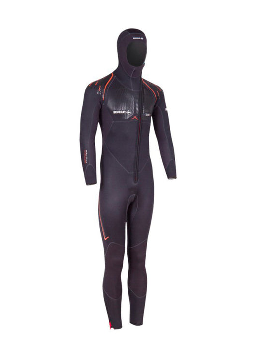 Beuchat Mens Optima 2 7mm Hooded Wetsuit