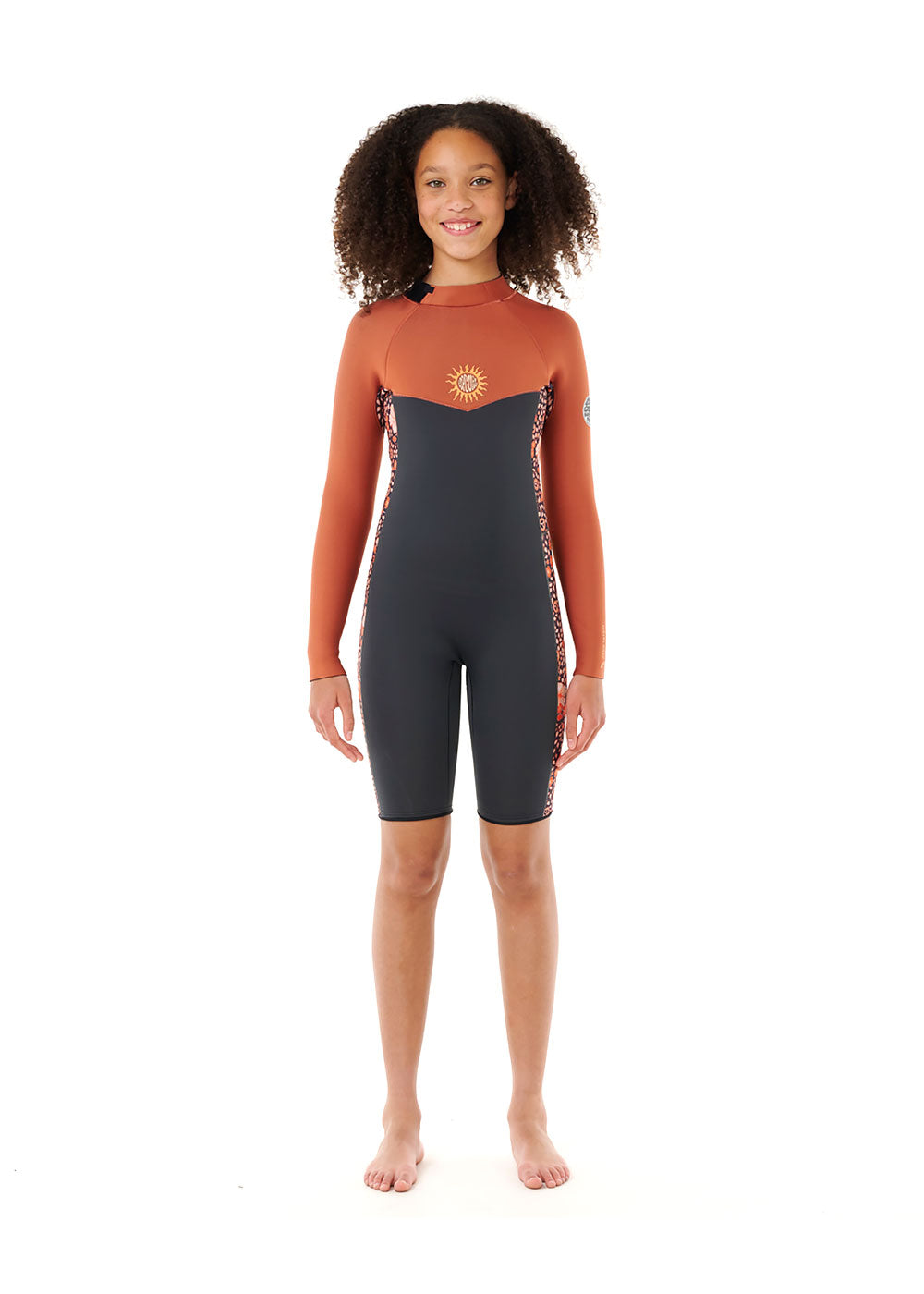 Rip Curl Girls Dawn Patrol 2mm BZ LS Spring Suit Wetsuit