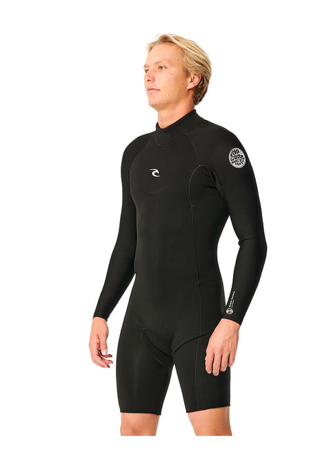 Rip Curl Mens Dawn Patrol 2mm BZ LS Spring Suit Wetsuit