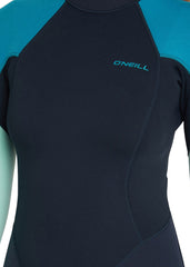 ONeill Womens Reactor II 3/2mm Back Zip Steamer Wetsuit